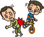 自転車で他人にケガをさせてしまったとき