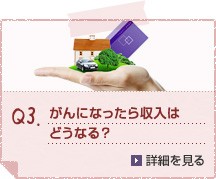 Q3.がんになったら収入はどうなる？