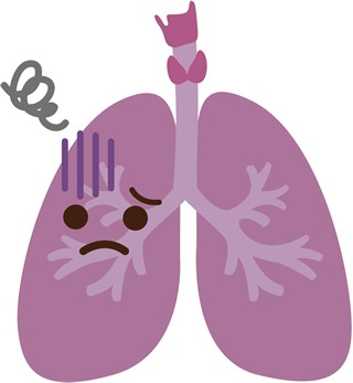 肺がんの記事に関する挿絵